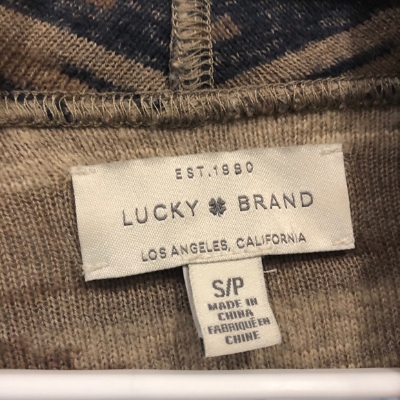 Lucky Brand Cozy Open Cardigan Size S - Picture 2 of 5